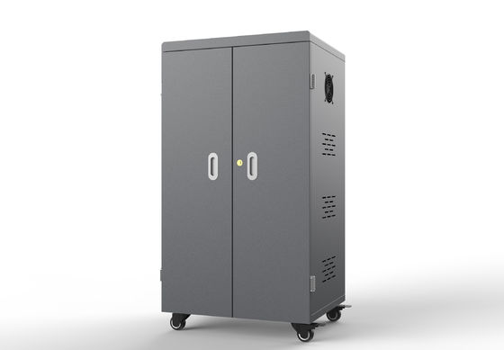 ความจุขนาดใหญ่ 100-250 วอลต์ ทางเข้า 5 วอลต์ 2A ทางออก 670x500x1320 มิลลิเมตร ขนาด ตู้ชาร์จแท็บเล็ต คันชาร์จ USB