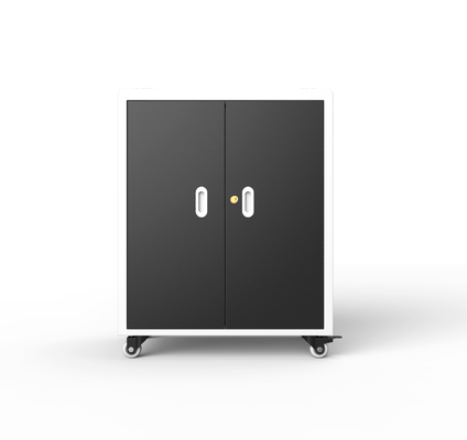 Chromebook Notebook Laptop Charging Cabinet 30 Ports รถเข็นสำหรับชาร์จ