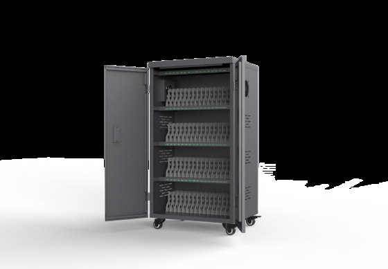 ตู้ชาร์จ USB 64-Bay สําหรับแท็บเล็ตที่มีแฟนเย็น