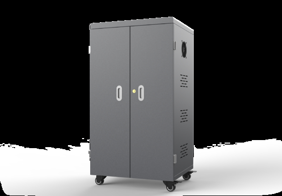 ตู้ชาร์จ USB 64-Bay สําหรับแท็บเล็ตที่มีแฟนเย็น
