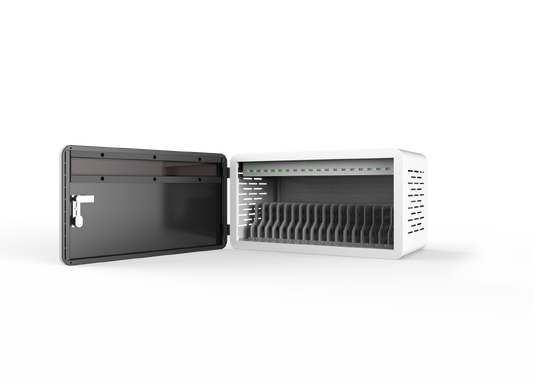 18 สล็อต ตู้ชาร์จ USB พร้อมระบบป้องกันความปลอดภัย 8S และการสร้างแผ่นเหล็กกระดาษ