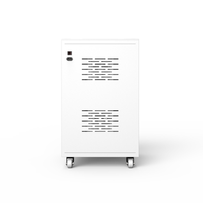 30 Charging Ports Laptop Charging Cabinet with Galvanized Sheet Construction and Cooling Fans for Chromebooks