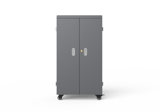Big Capacity Tablet Charging Cabinet USB Ports Charging Cart