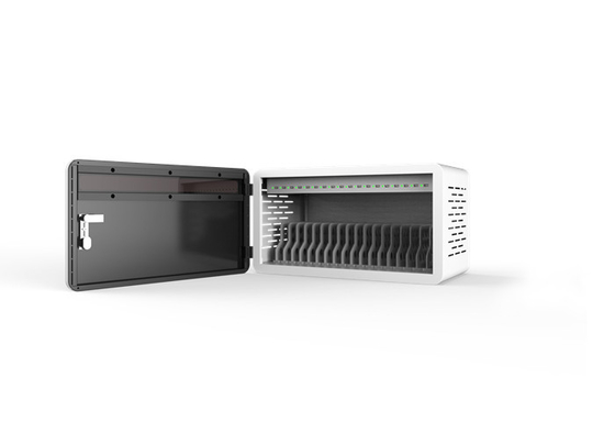 ตู้ชาร์จแบบล็อคได้ 18 ชิ้นแท็บเล็ต Chromebook 5V 2A