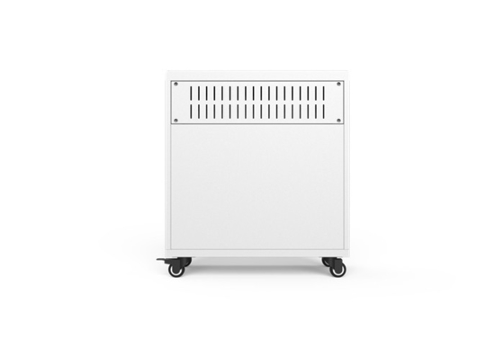 36 ช่องแท็บเล็ตชาร์จรถเข็น 4 ล้อตู้ชาร์จ USB 230V