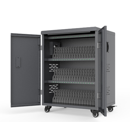 8S Classroom Ipad Cart รถเข็นชาร์จสำหรับแท็บเล็ต 1105MM Android IOS