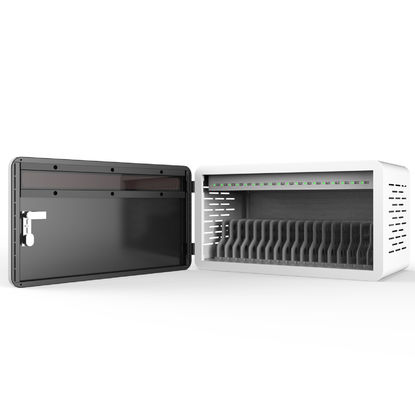 ตู้ชาร์จ USB 18 ช่อง ISO9001 สำหรับแท็บเล็ต 8s การป้องกันความปลอดภัย