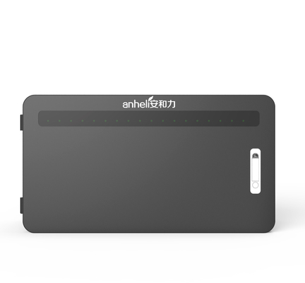 Desktop18 Bays Ipad Storage ตู้เก็บแล็ปท็อปหลายเครื่อง 370mm
