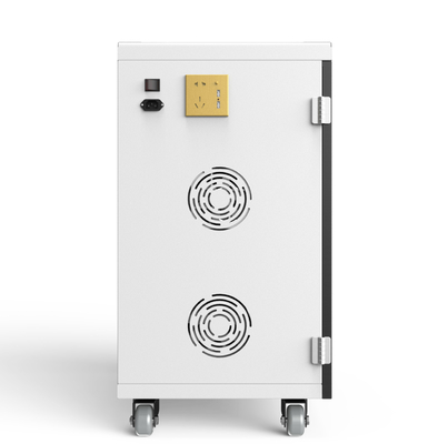5V 2A ล็อค Ipad ชาร์จ USB ชาร์จตู้สถานีมี 4 ล้อ